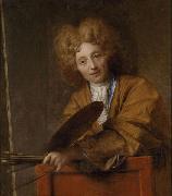 Jean-Baptiste Santerre Self portrait oil painting